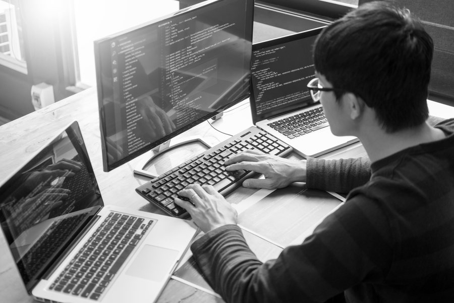 Pentacodes developers at work